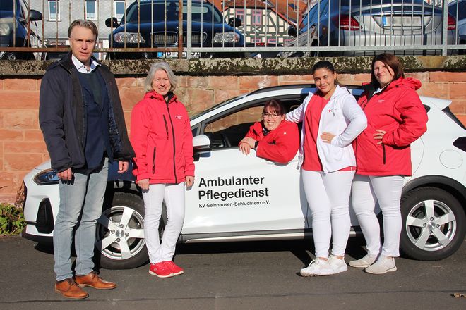 Neue Dienstfahrzeuge für die Ambulante Pflege des DRK