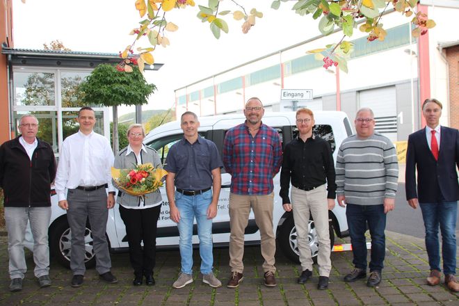 Sechs Jubilare für 25 Jahre geehrt