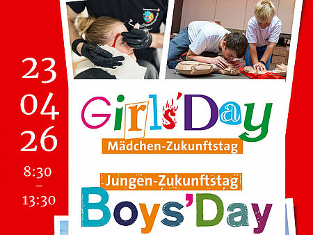Girls’Day & Boys’Day 2026 – Dein Tag, dein Weg!