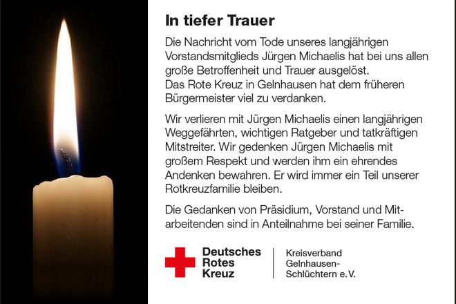 In tiefer Trauer
