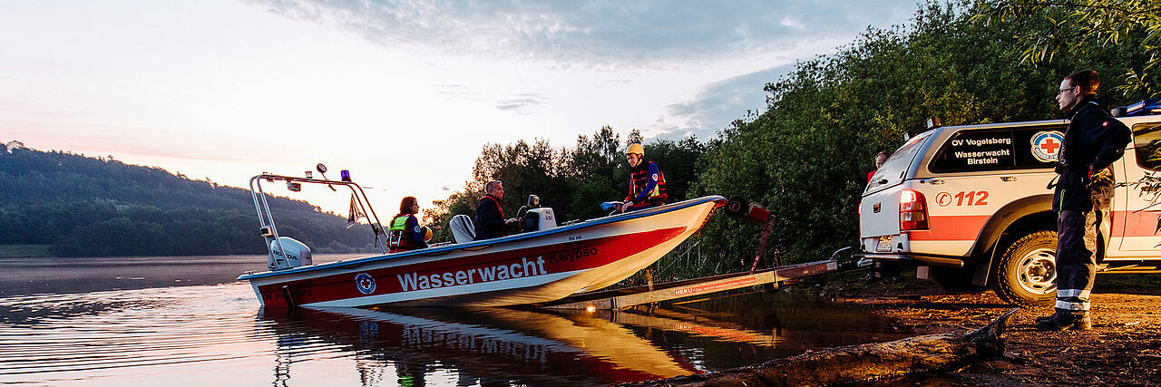 Die Wasserwacht des DRK