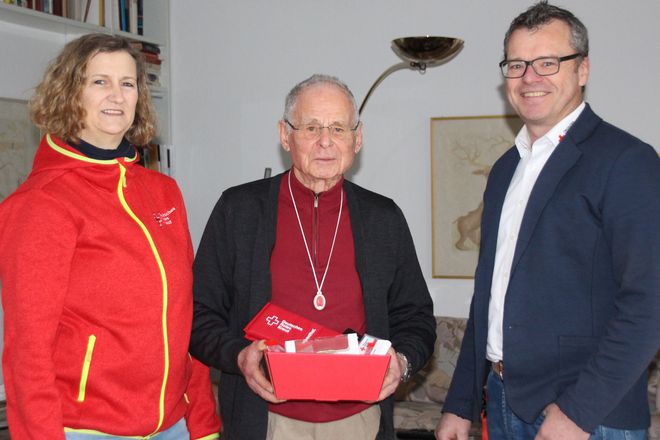 DRK begrüßt 2000. Hausnotrufteilnehmer