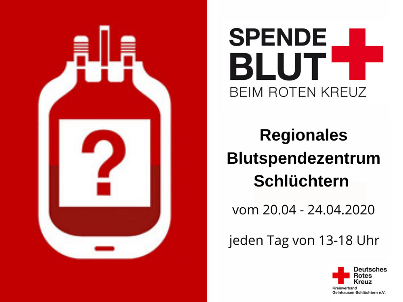 Regionales Blutspendezentrum in Schlüchtern 