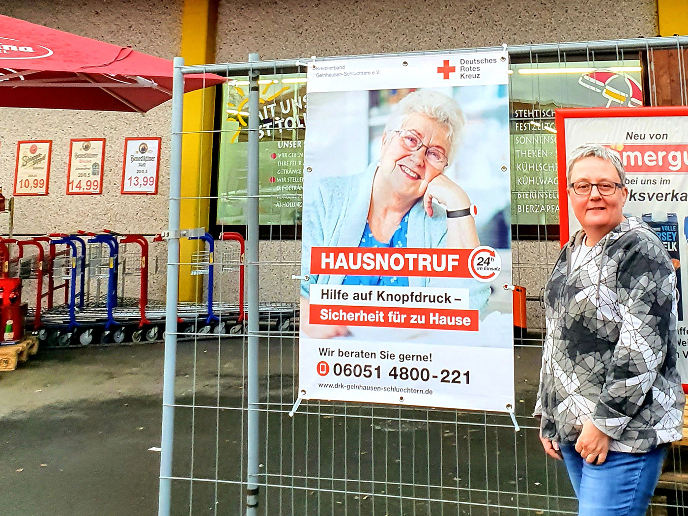 Werbeflächen für den Hausnotruf