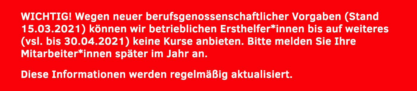 Berufgenossenschaftliche Vorgaben (BGV)