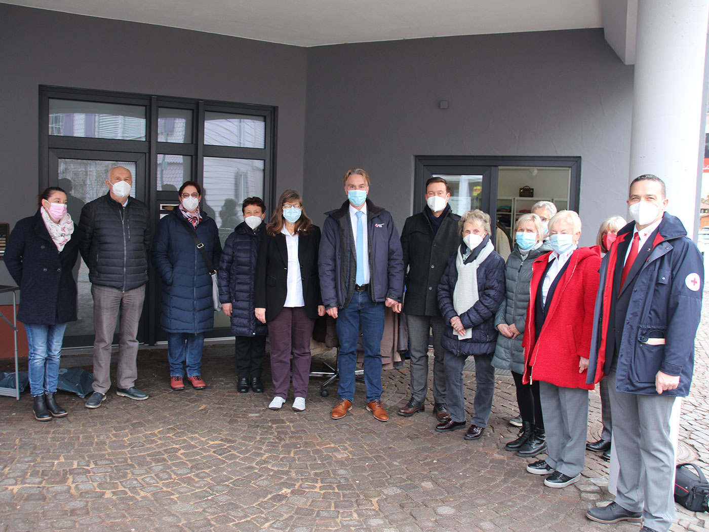 Neueröffnung des DRK-Kleiderladens in der Wassergasse