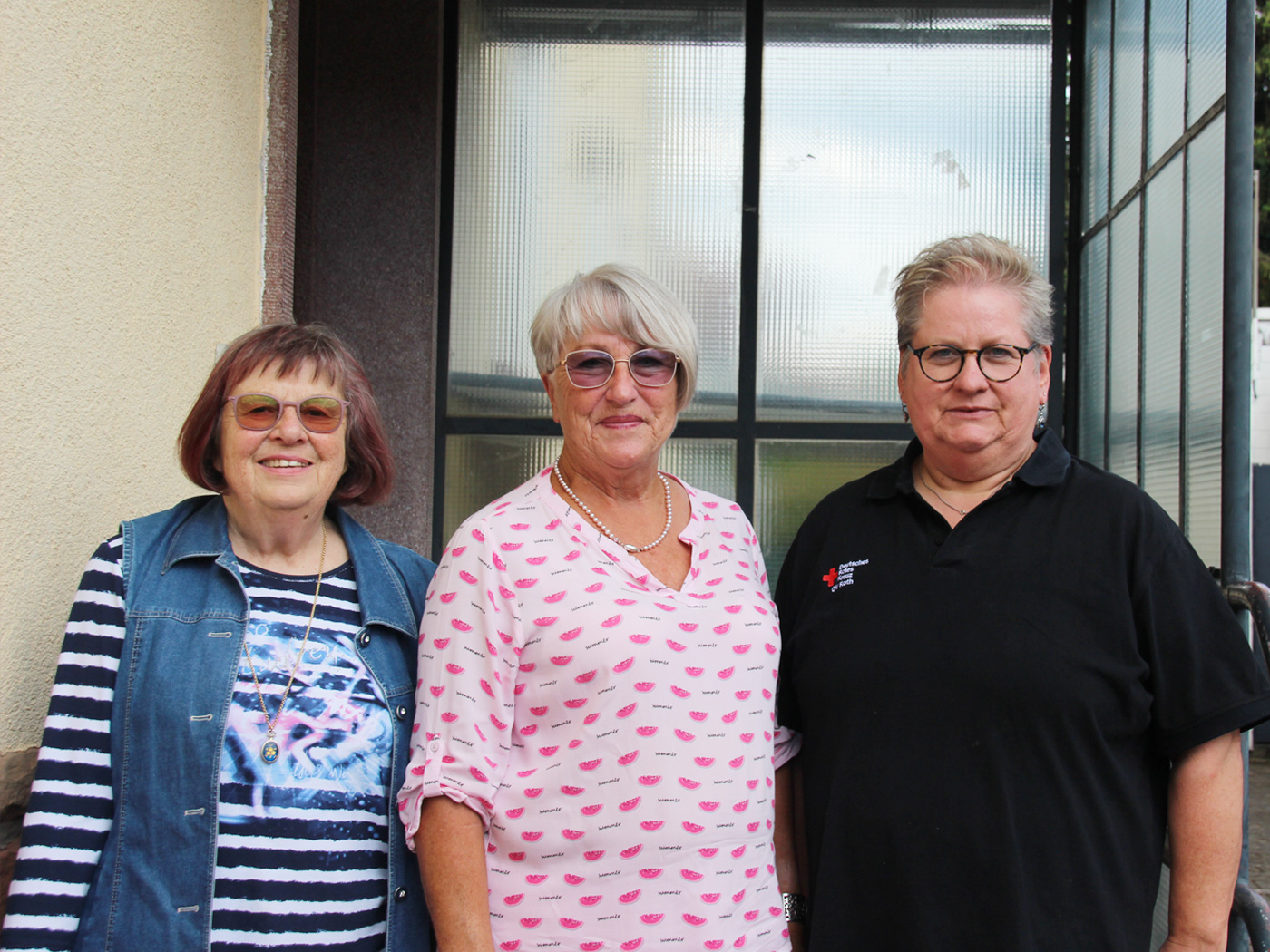 „Team Sozialarbeit“ von links: Heide Schleu, Irene Beck, Annette Alt