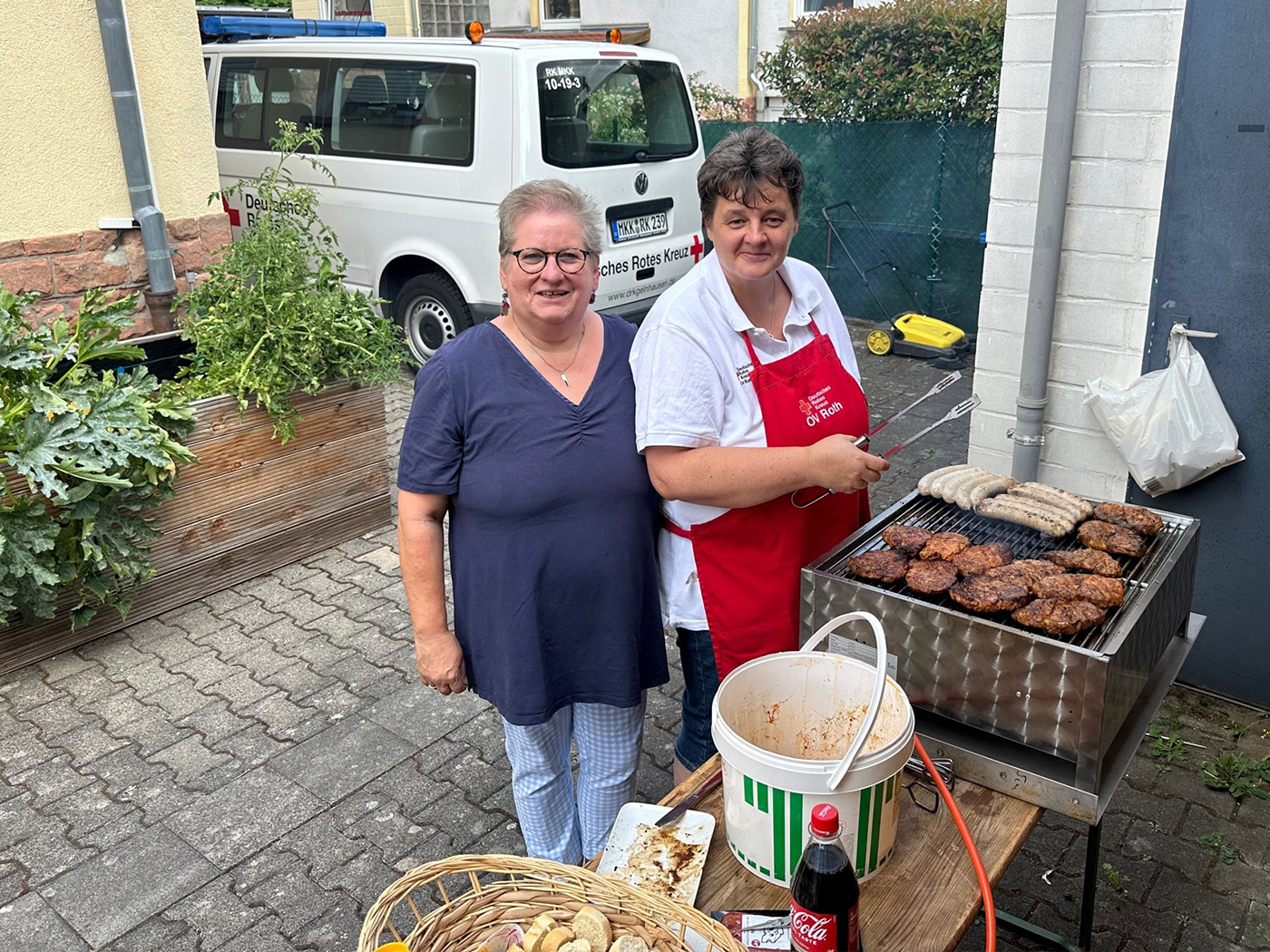 Gute Gespräche und gute Stimmung beim DRK in Roth